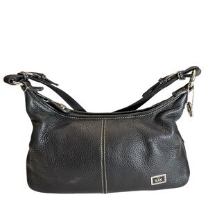 The Sak Black Textured Shoulder Bag